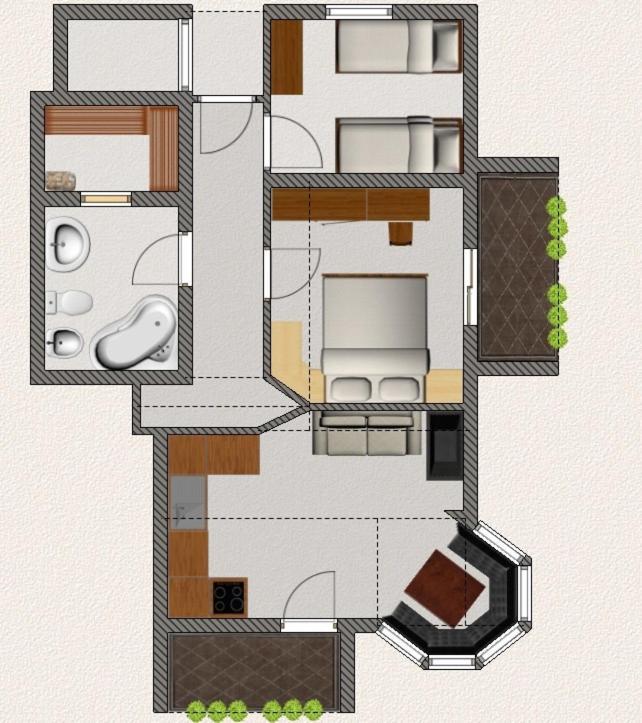 Apartments Villa Gardena - Gardenahotels Сельва-ді-Валь-Гардена Екстер'єр фото