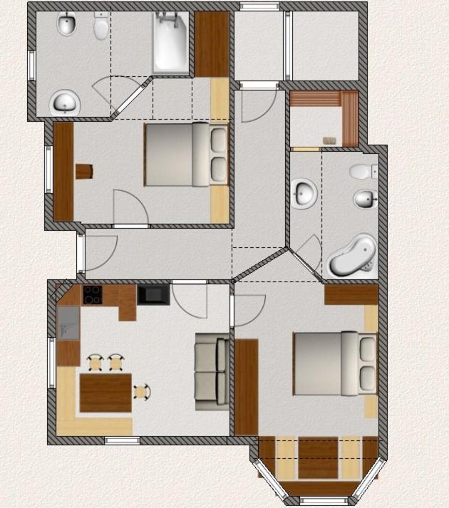 Apartments Villa Gardena - Gardenahotels Сельва-ді-Валь-Гардена Екстер'єр фото